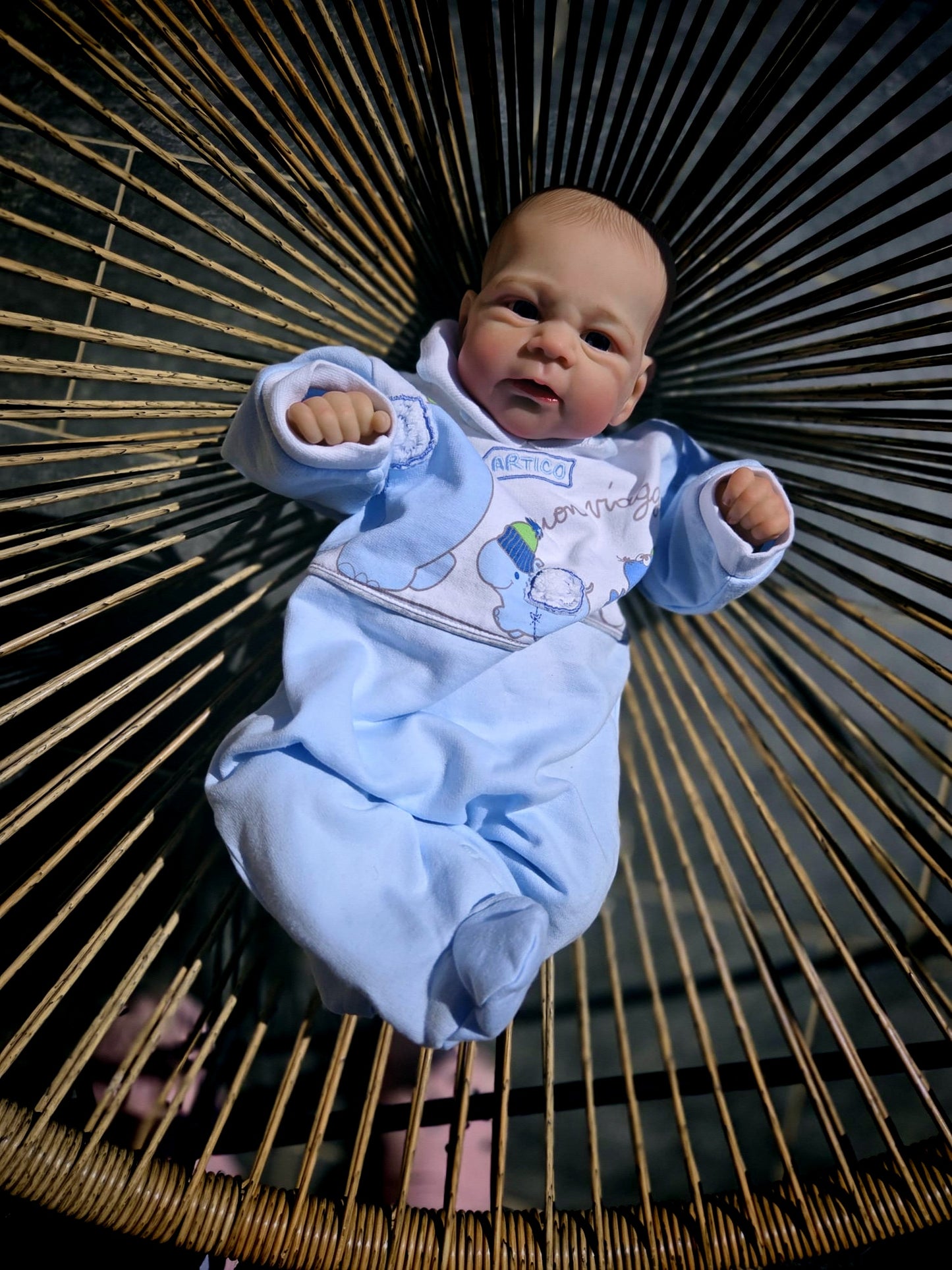 Bambola Reborn mod. Personalizzato Elvis