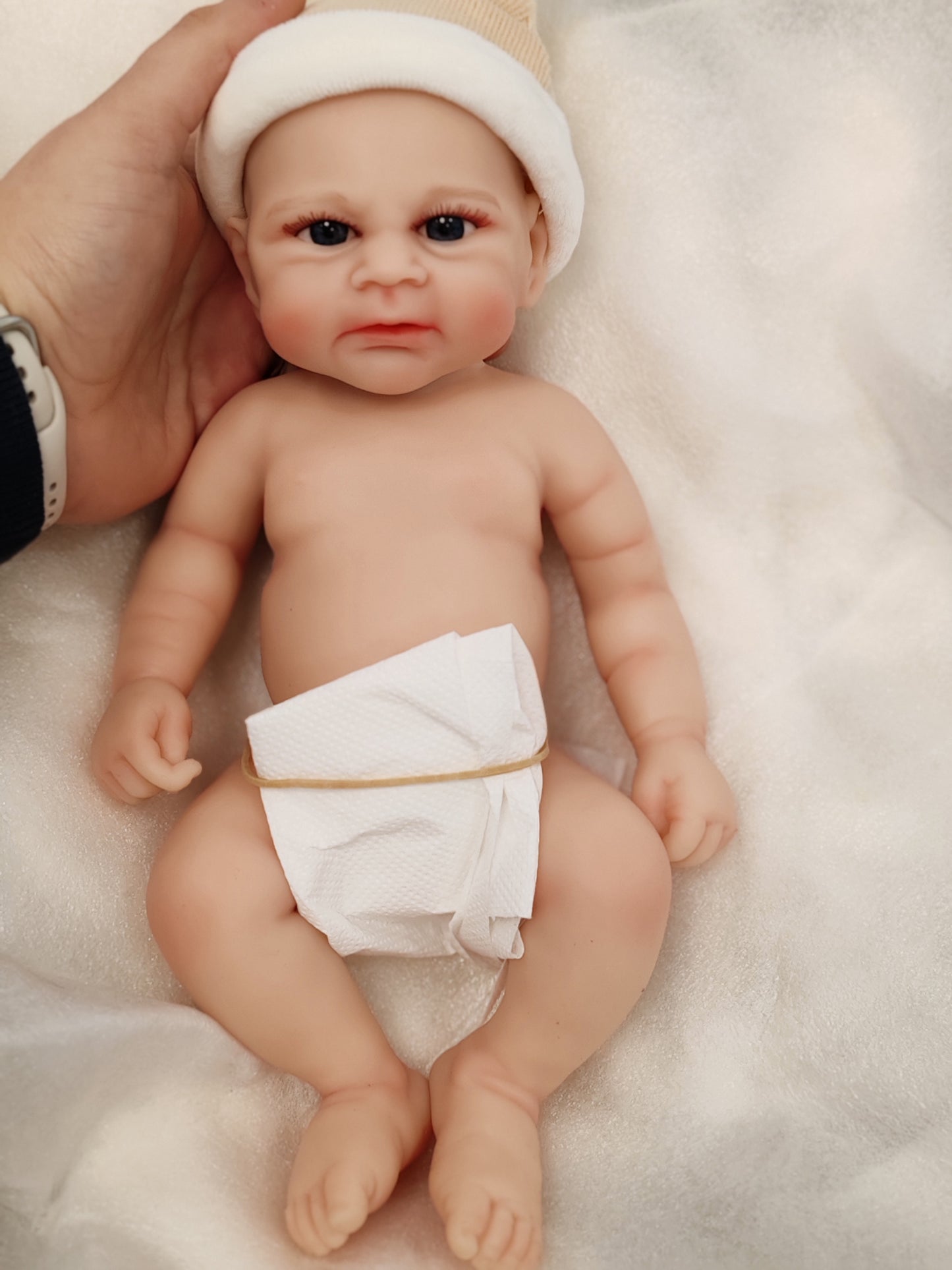 Bambola silicone 35 cm Linda