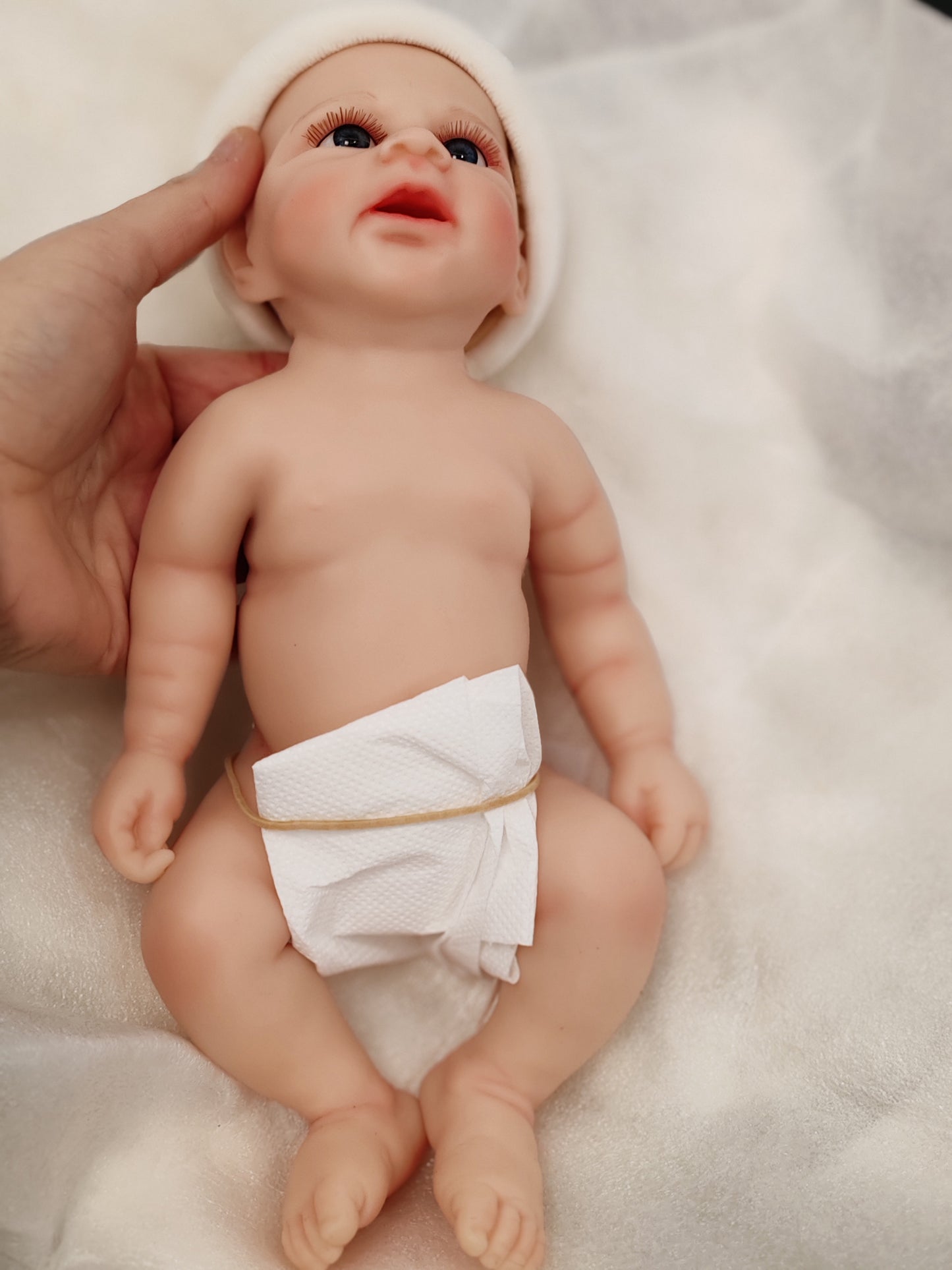 Bambola silicone 35 cm Linda